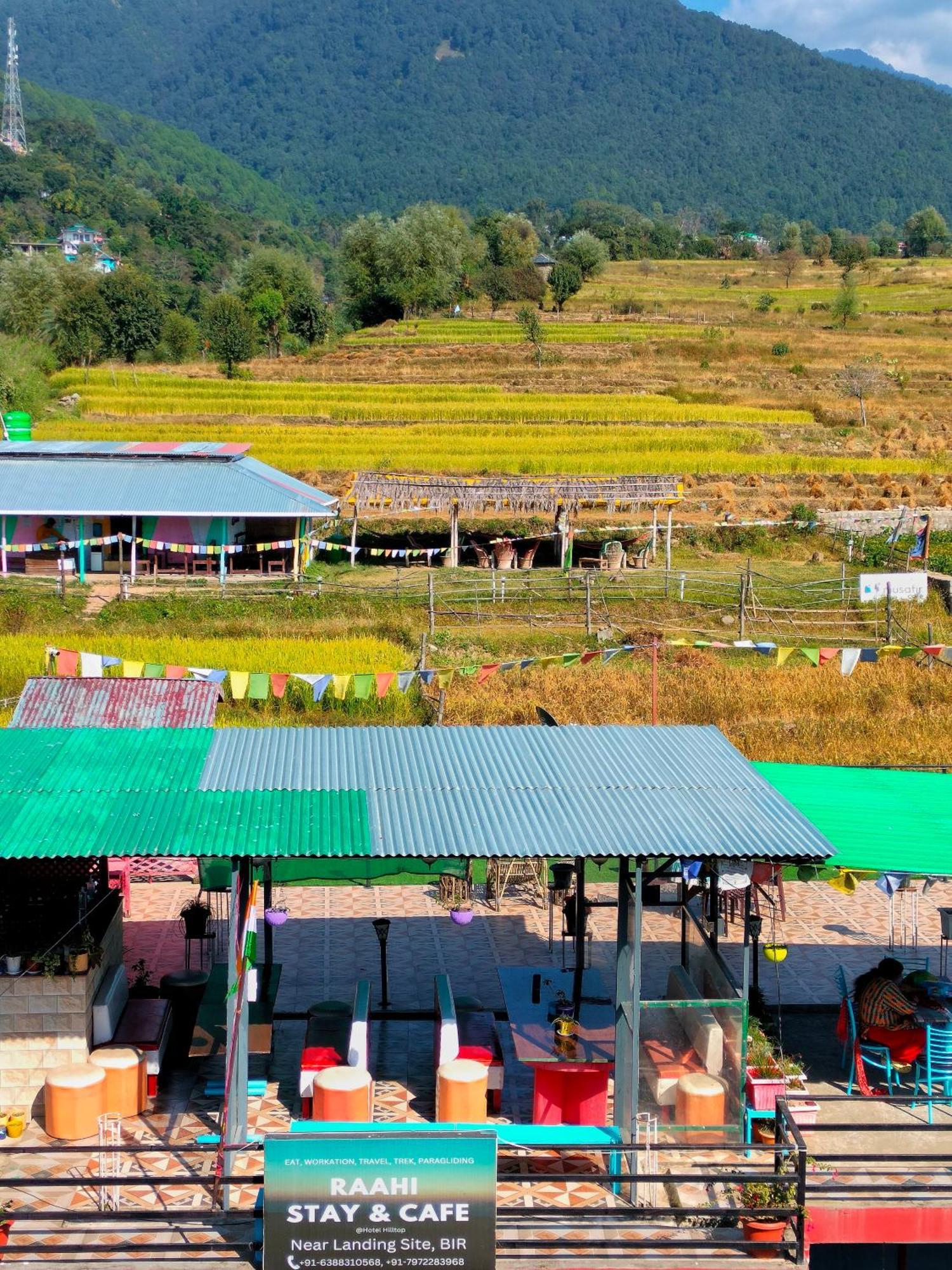 Raahi Stay, Landing Site Bir - Stay & Cafe 외부 사진